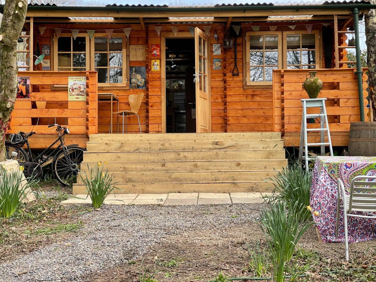 Retro Private Lodge With Hot Tub Nr Dartmoor Newton Abbot Εξωτερικό φωτογραφία